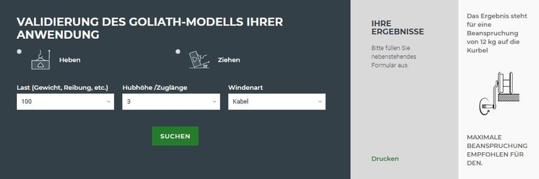 Winde configurator DE